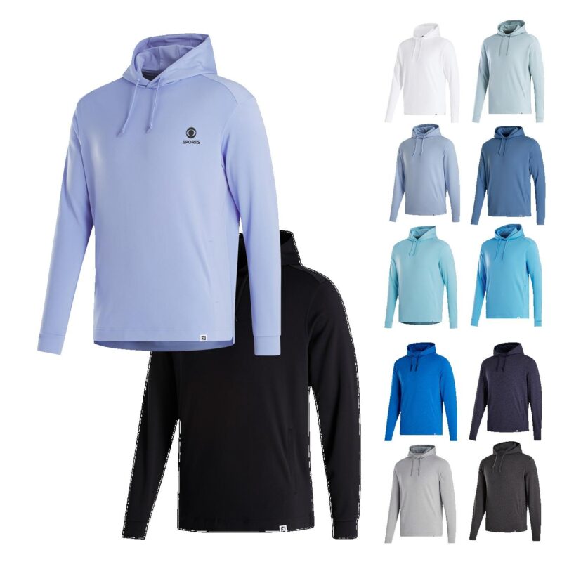 Foot-Joy-Mens-Lightweight-Hoodie-FJLWHOODIE-FD Foot Joy Mens Lightweight Hoodie