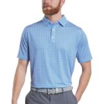 FootJoy Men's Allover Floral Print Polo - 5
