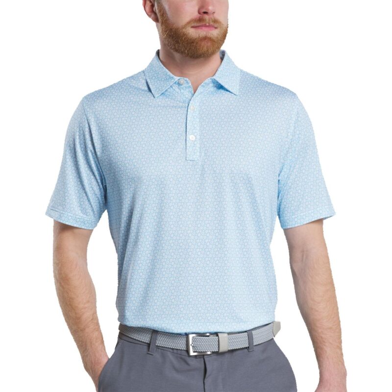 FootJoy Men's Allover Floral Print Polo - 8