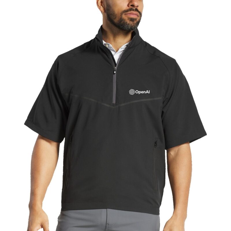 FootJoy Men's Short Sleeve Zephyr Windshirt - 5