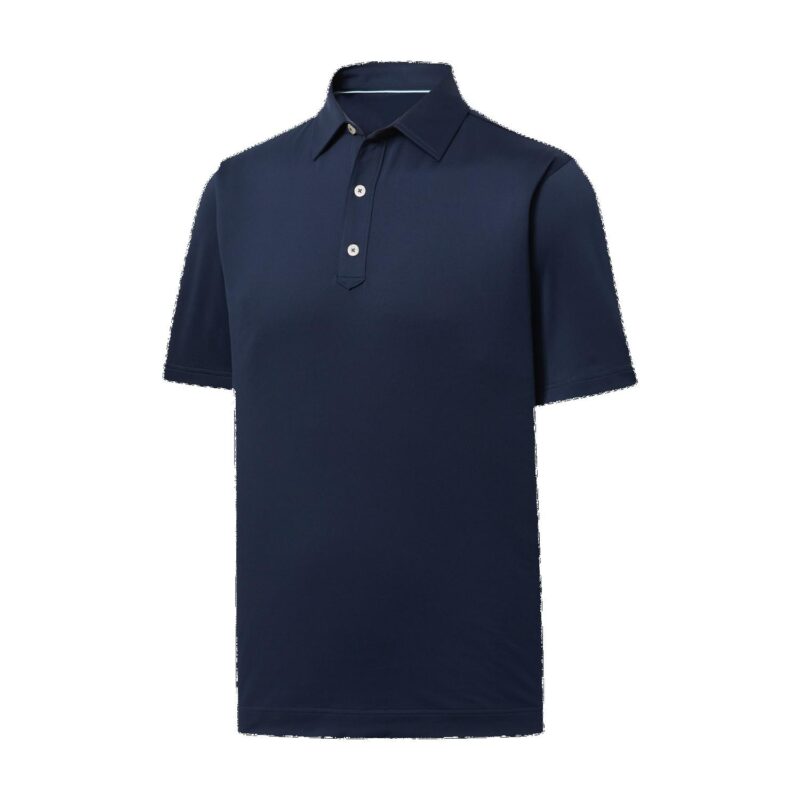 FootJoy Solid Lisle Set On Placket Polo - 4