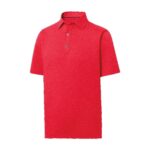 FootJoy Solid Lisle Set On Placket Polo - 6