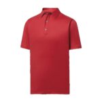FootJoy Solid Lisle Set On Placket Polo - 7