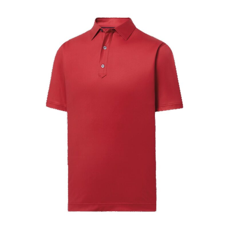 FootJoy Solid Lisle Set On Placket Polo - 7