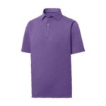 FootJoy Solid Lisle Set On Placket Polo - 8