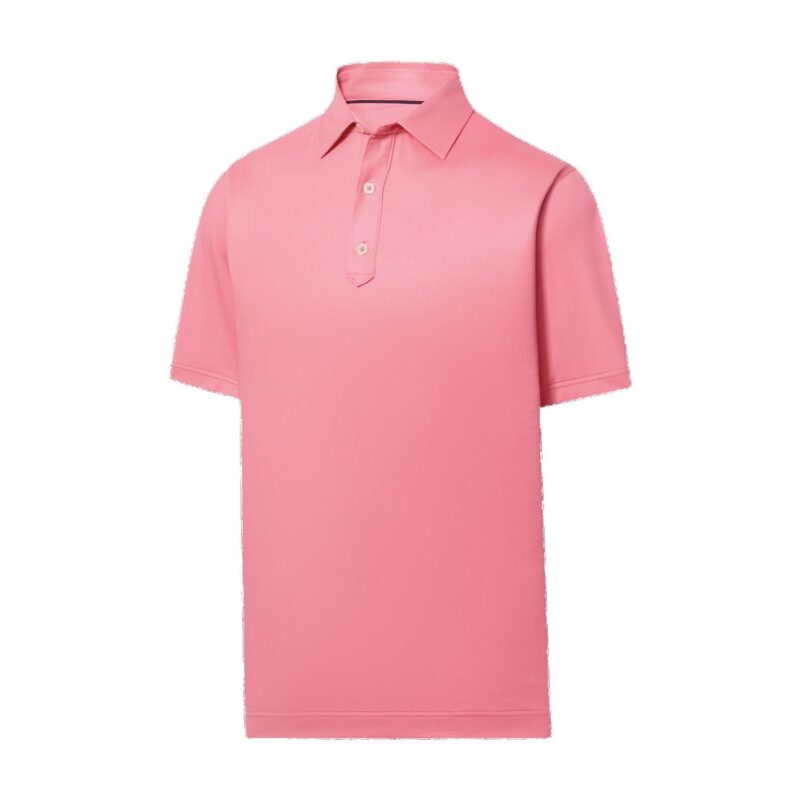 FootJoy Solid Lisle Set On Placket Polo - 9