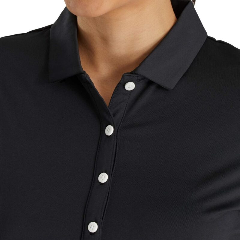 FootJoy Women's Solid Lisle Polo - 4