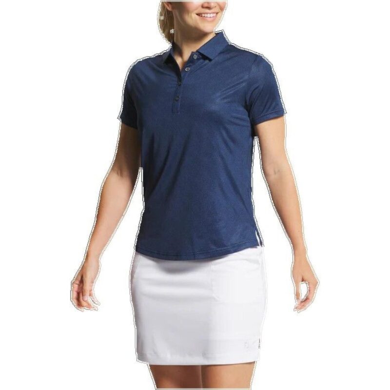 FootJoy Women's Speckle Short Sleeve Print Shirt - 1