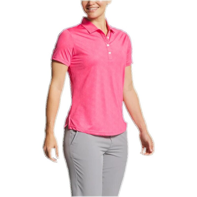 FootJoy Women's Speckle Short Sleeve Print Shirt - 4