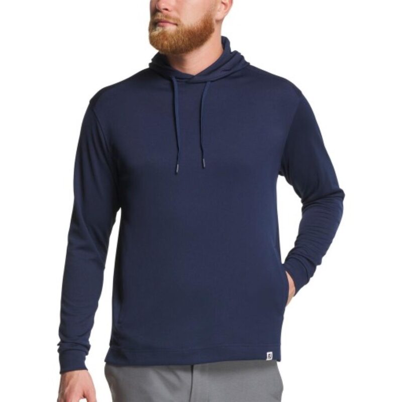 FootJoy® All-Weather Anti-Microbial Performance Hoodie with Side Pockets - 7