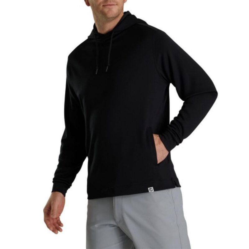 FootJoy®-All-Weather-Anti-Microbial-Performance-Hoodie-with-Side-Pockets-FJLH18 FootJoy® All-Weather Anti-Microbial Performance Hoodie with Side Pockets