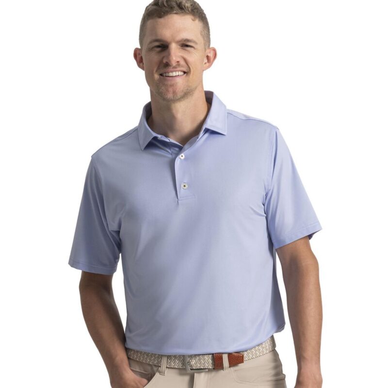 FootJoy® Easy Care Dot Lisle Performance Golf Polo - 4