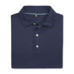 FootJoy® Easy Care Dot Lisle Performance Golf Polo - 6