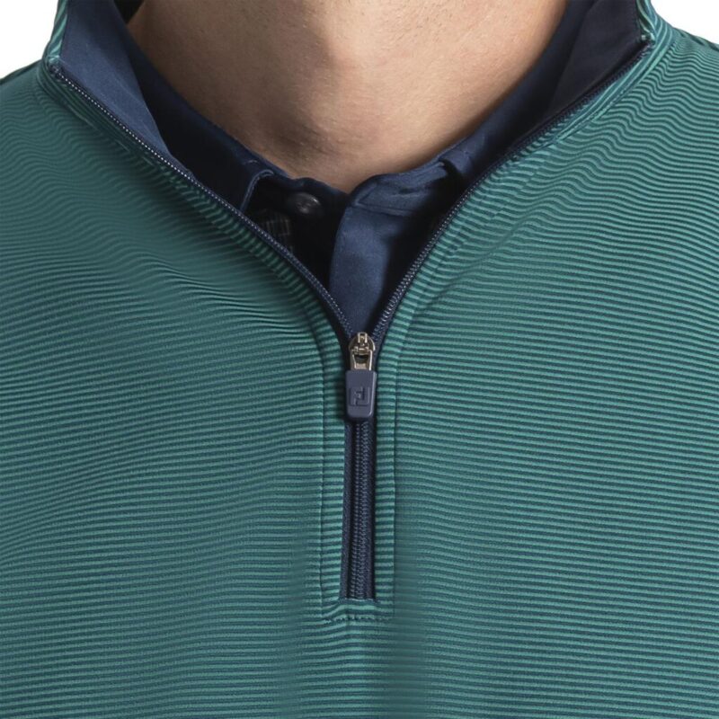 FootJoy® Ottoman Stripe Performance Quarter-Zip Pullover - 3