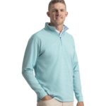 FootJoy® Ottoman Stripe Performance Quarter-Zip Pullover - 5