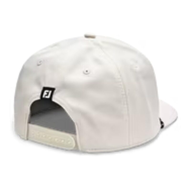 FootJoy® Six Panel Jewel Rope Golf Hat with Snapback Closure - 1