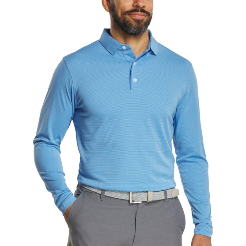 FootJoy®-Sun-Protection-Long-Sleeve-Polo-Shirt-FJLSP26 FootJoy® Sun Protection Long Sleeve Polo Shirt