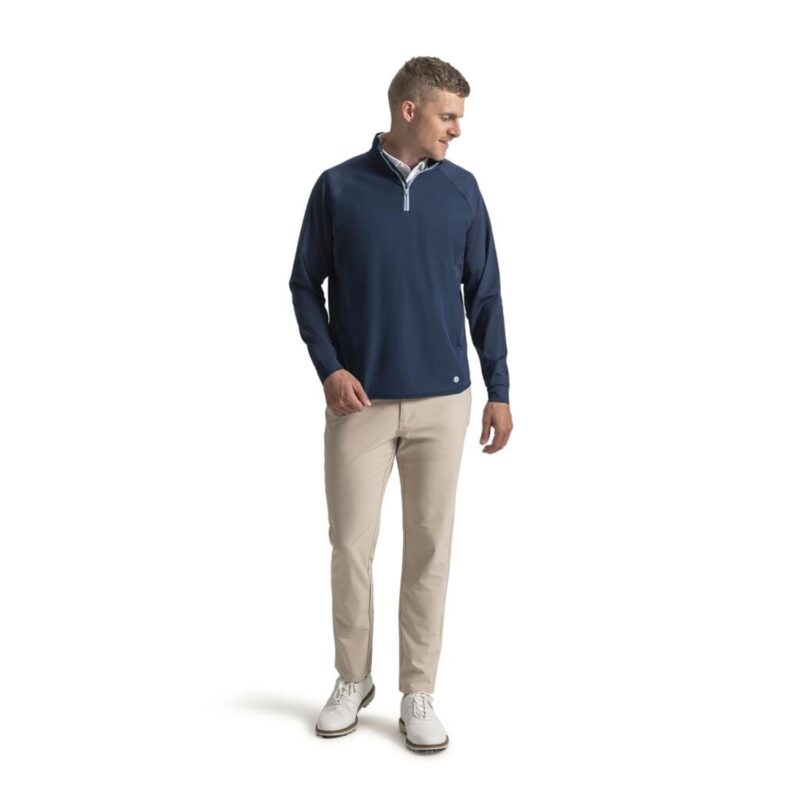 FootJoy® Water Repellant Tech Performance Mid-Layer Pullover - 2