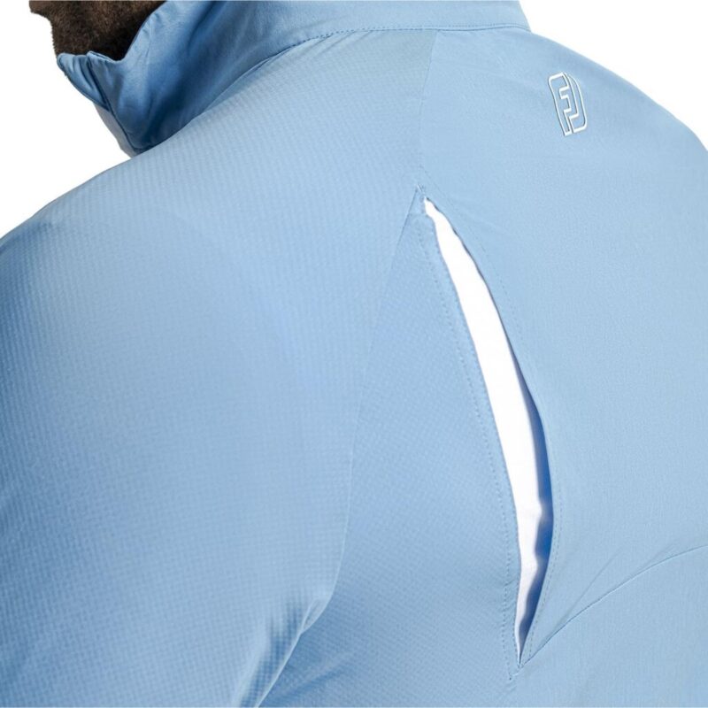 FootJoy® Water Repellant Tech Performance Mid-Layer Pullover - 8
