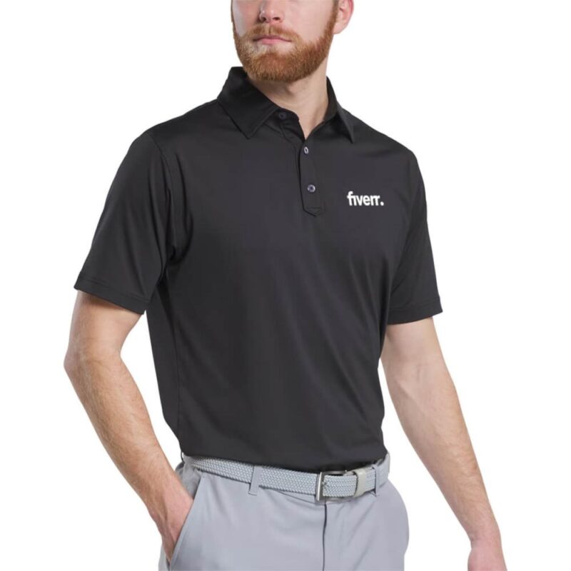 Footjoy Men Solid Lisle Set on Placket - 8