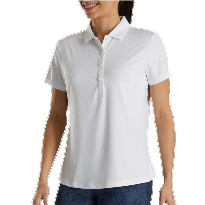 Footjoy Women's Short Sleeve Essential Shirt - 1