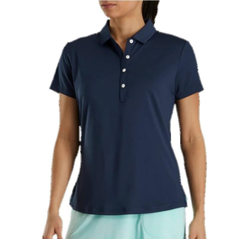Footjoy Women's Short Sleeve Essential Shirt - 2